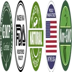 FDA-registered facility badge